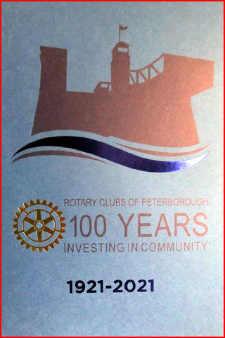 Rotary Club of Peterboroough 100 year anniversary
